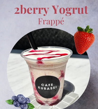 New♪2種のベリーヨーグルトフラッペ🍓